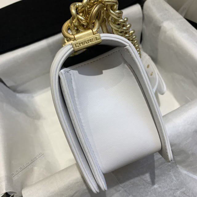 Chanel女包 67086# Chanel2020年新款羊皮包 手提金屬LoGo Chanel鏈條單肩斜挎中號包  djc3991
